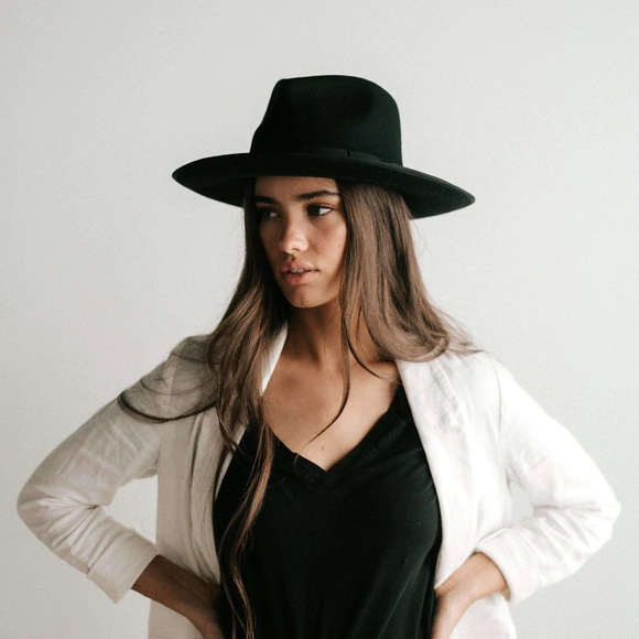 GIGI PIP MONROE RANCHER FEDORA HAT NWT SZ S/M 57